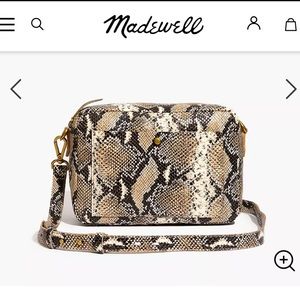 Madewell large transport camera bag